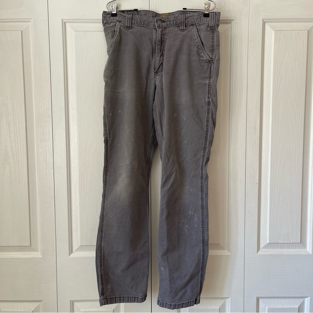 Men’s Carhartt Jeans, grey, 34x34, Relaxed fit